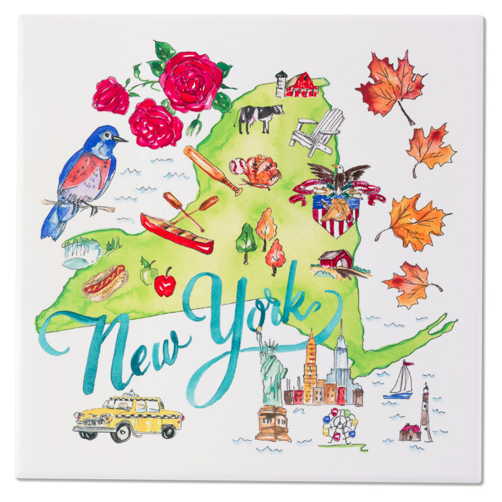 NY STATE TRIVET