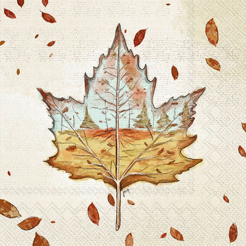 CKTL/AUTUMN LEAF SCENE