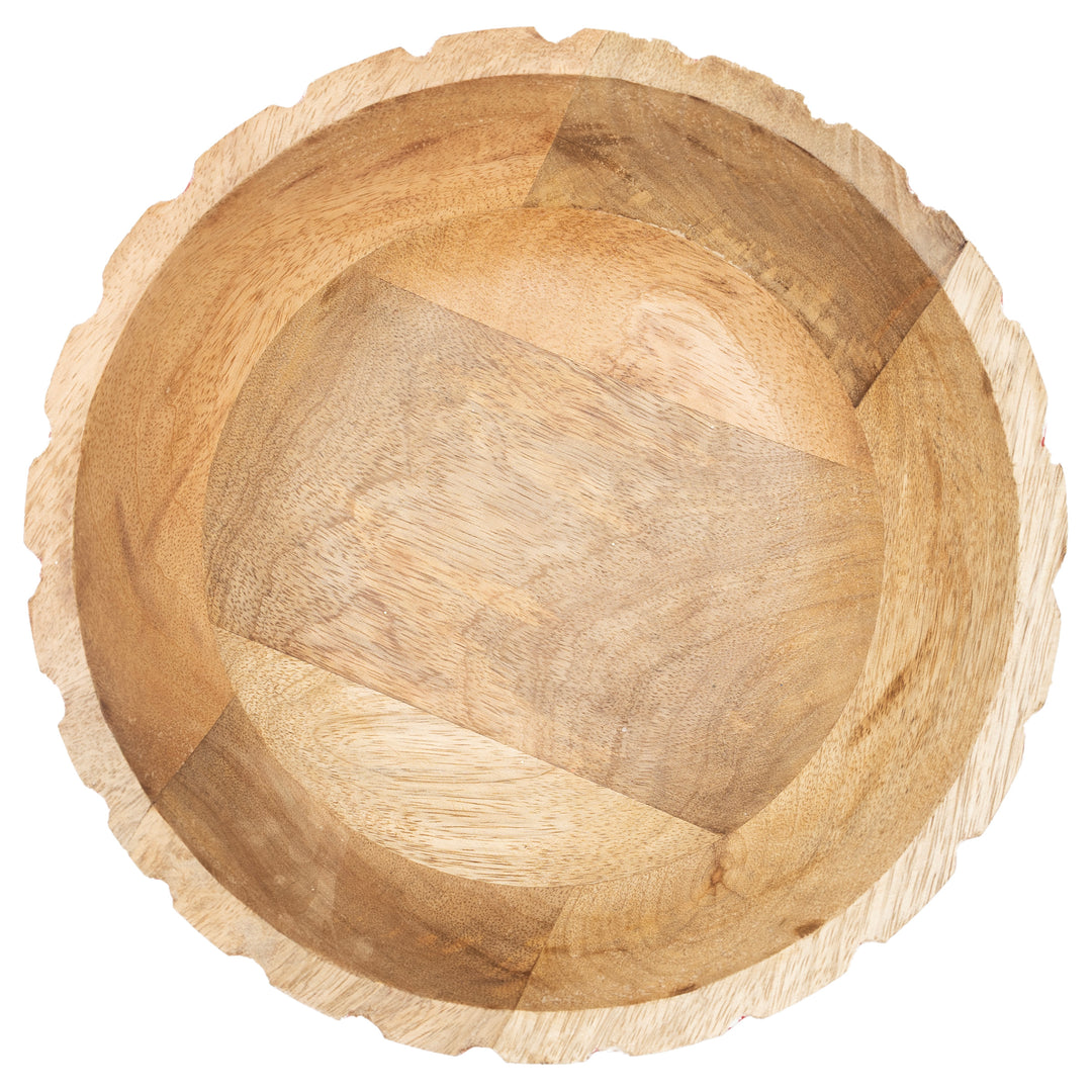Red &amp; White Stripe Bowl