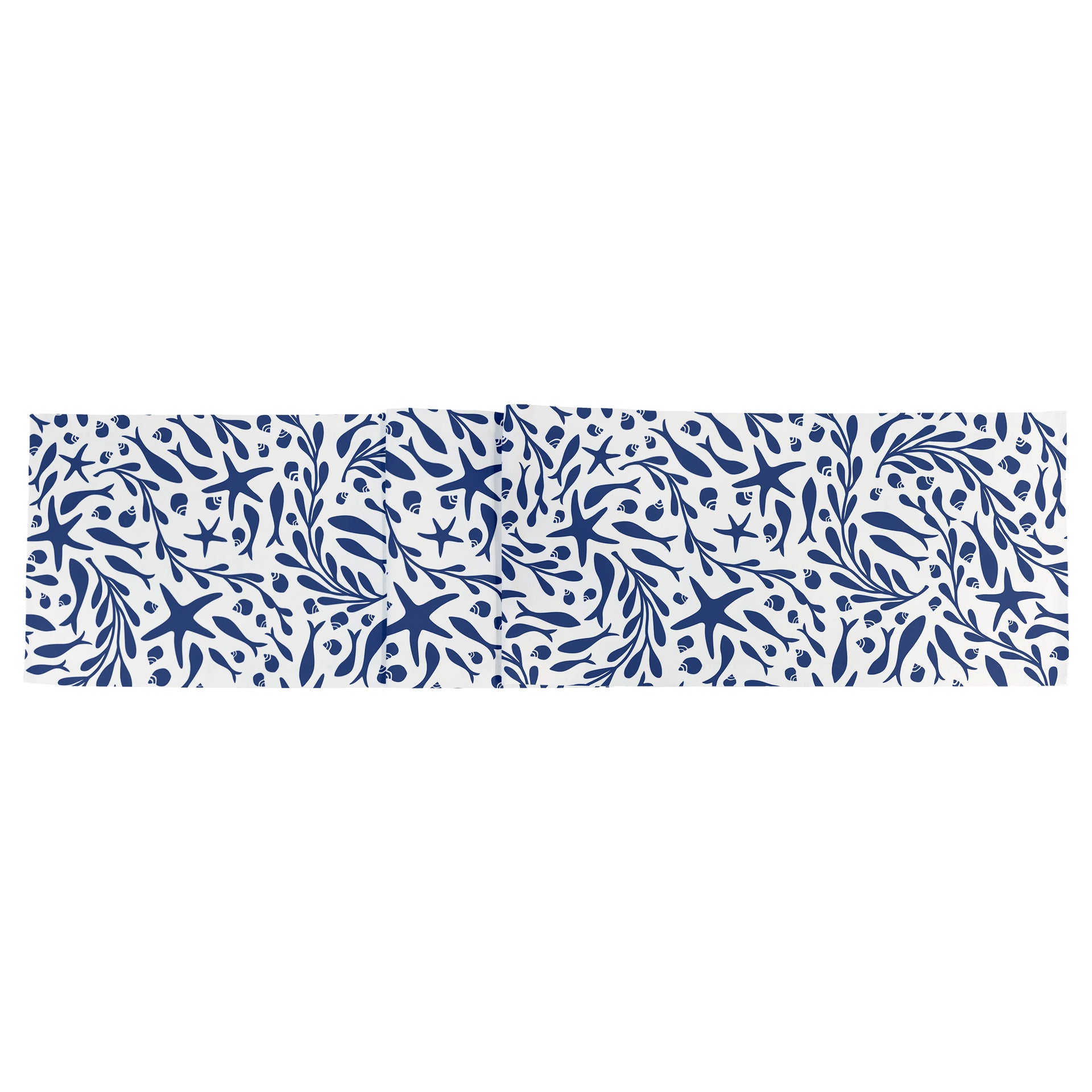 Tidepool White Table Runner