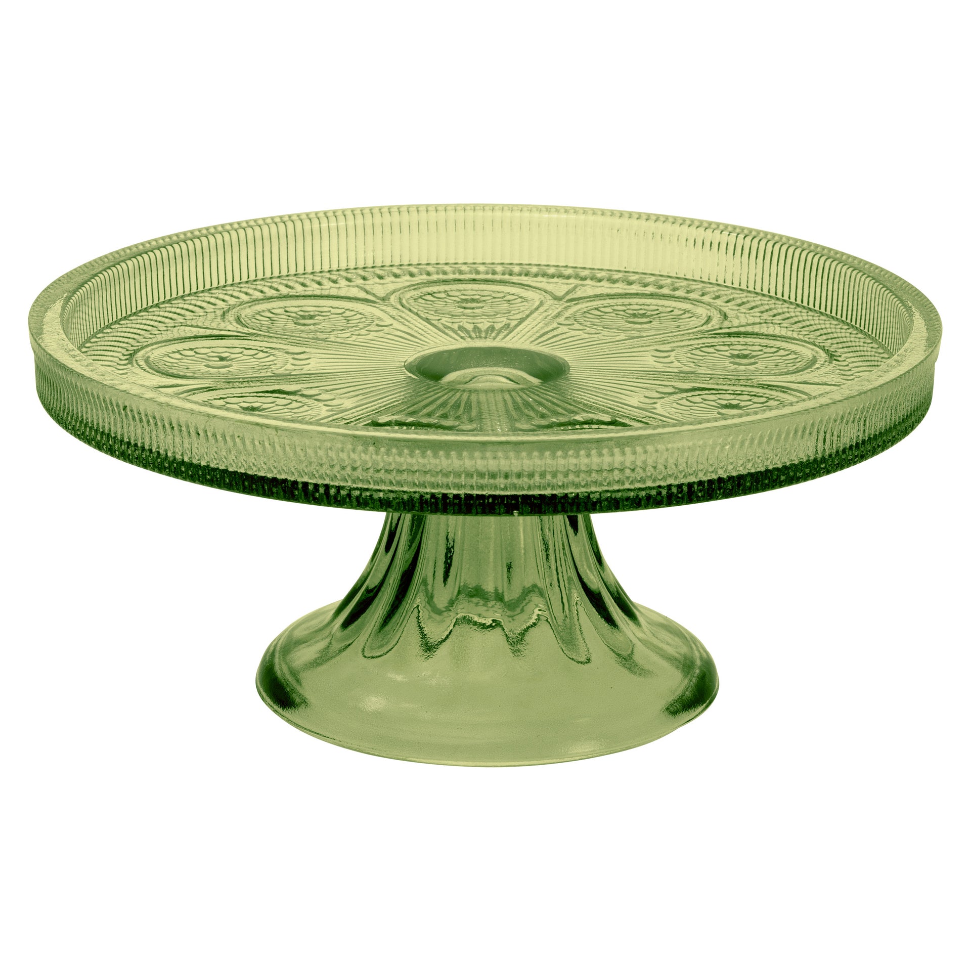 Olive Codi Glass Cake Stand