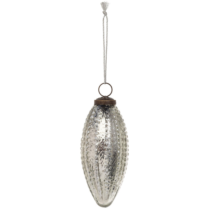 Pinecone Glass Ornament