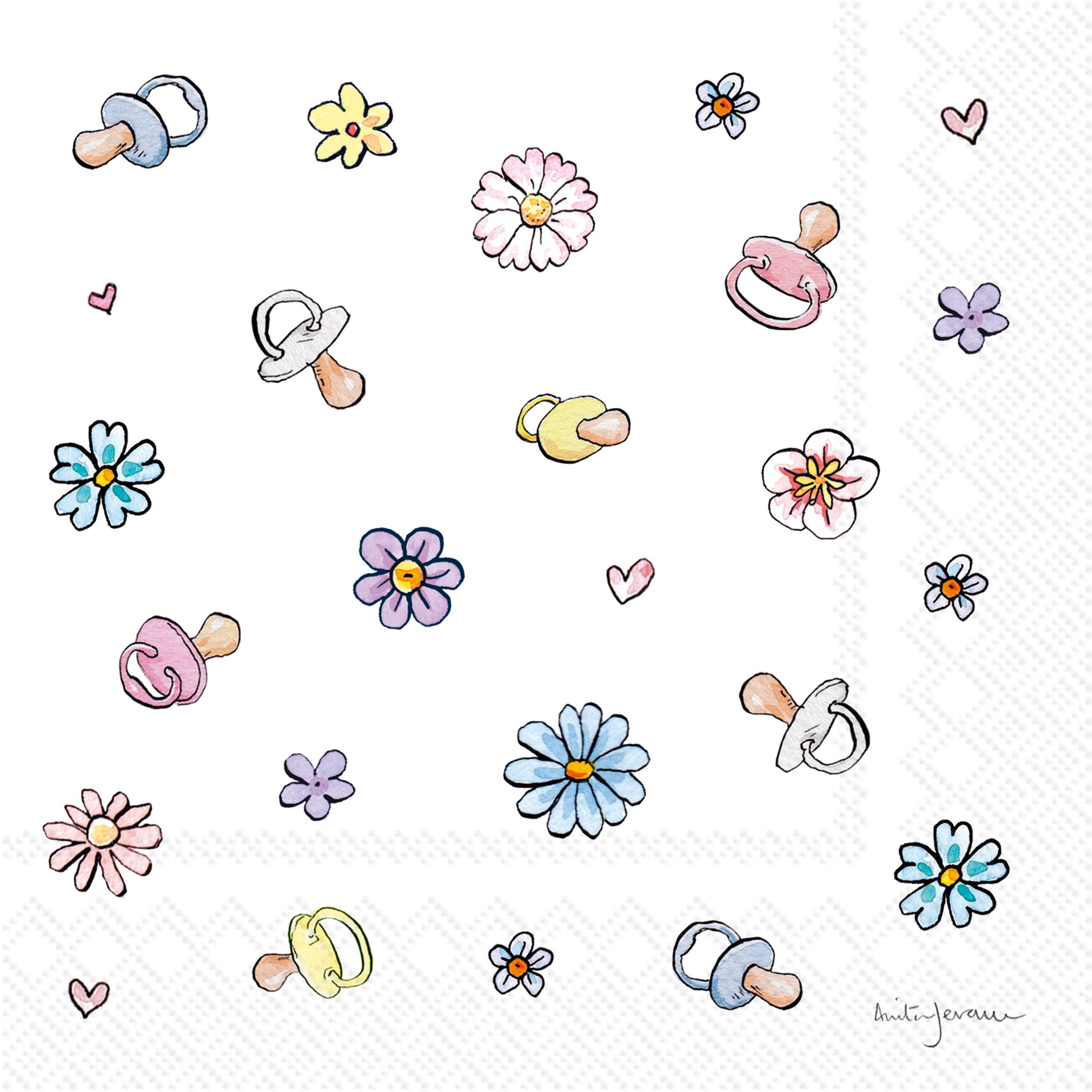 Babyshower Cocktail Napkin