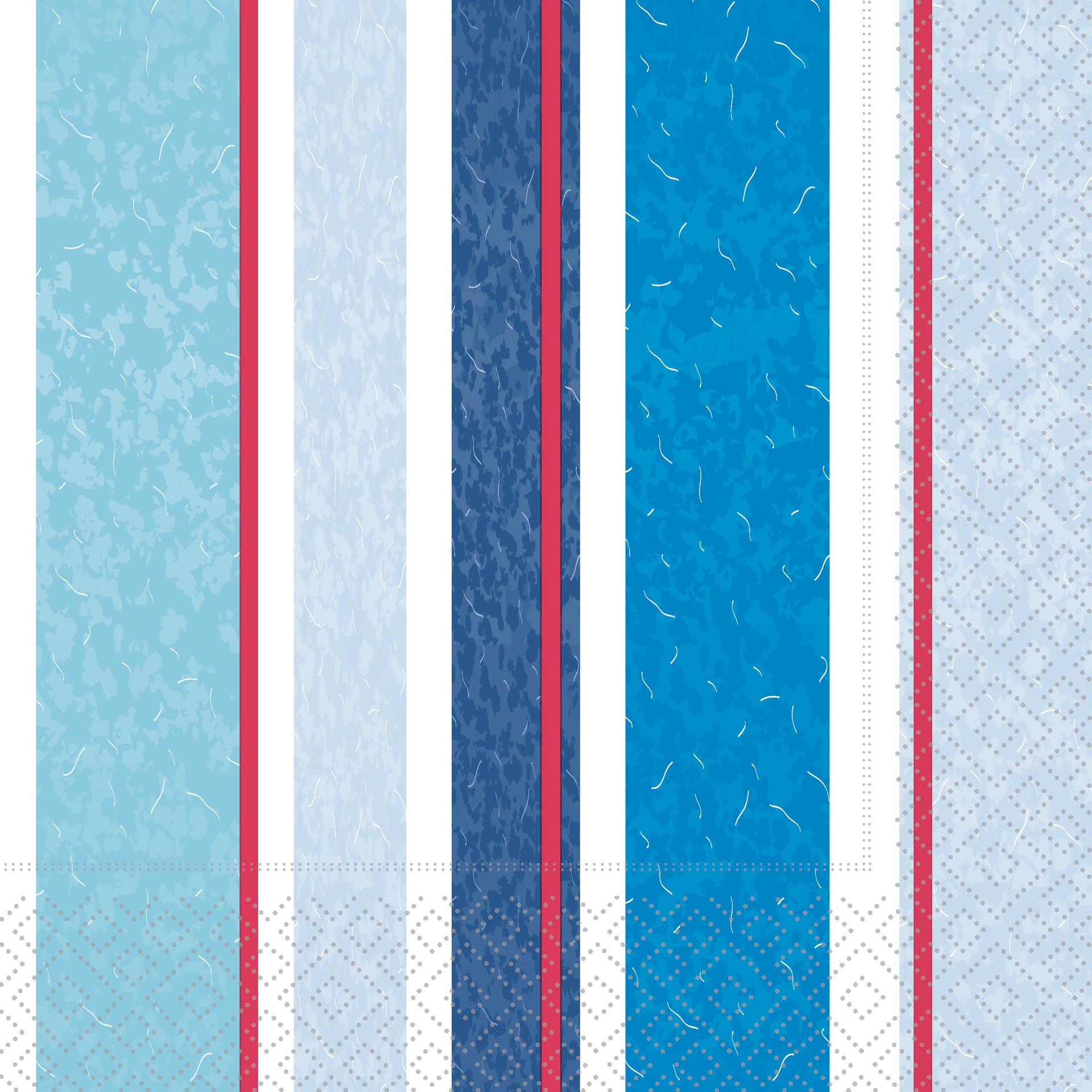 Marina Stripes Lunch Napkin