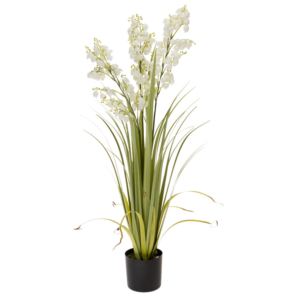 WHITE BELLFLOWER GRASS 36 IN