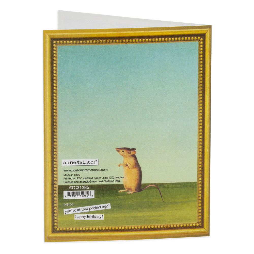 Anne Taintor Birthday Card Rat&