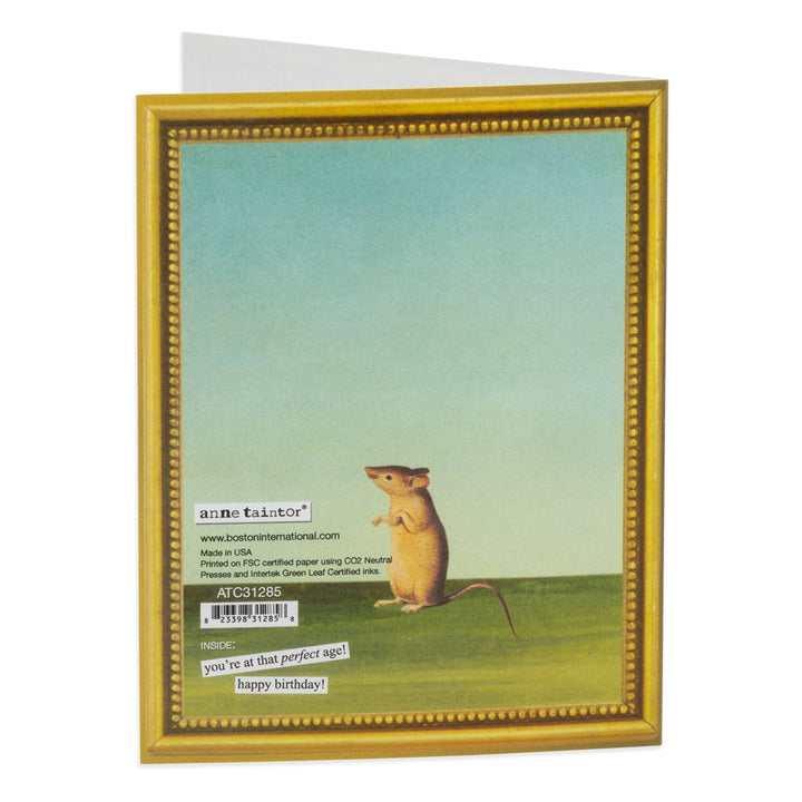 Anne Taintor Birthday Card Rat&