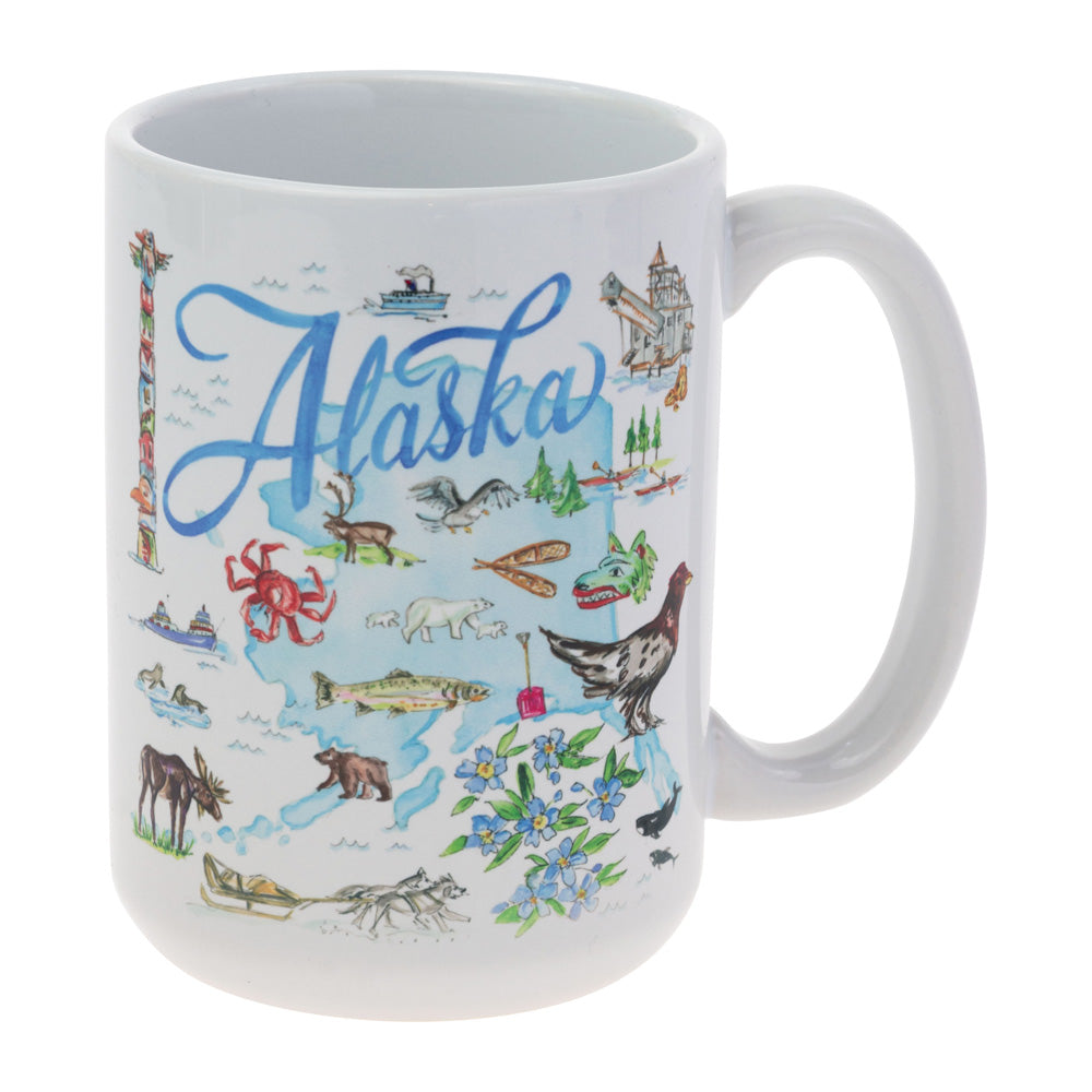 AK STATE MUG