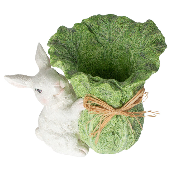 Bunny and Cabbage Vase