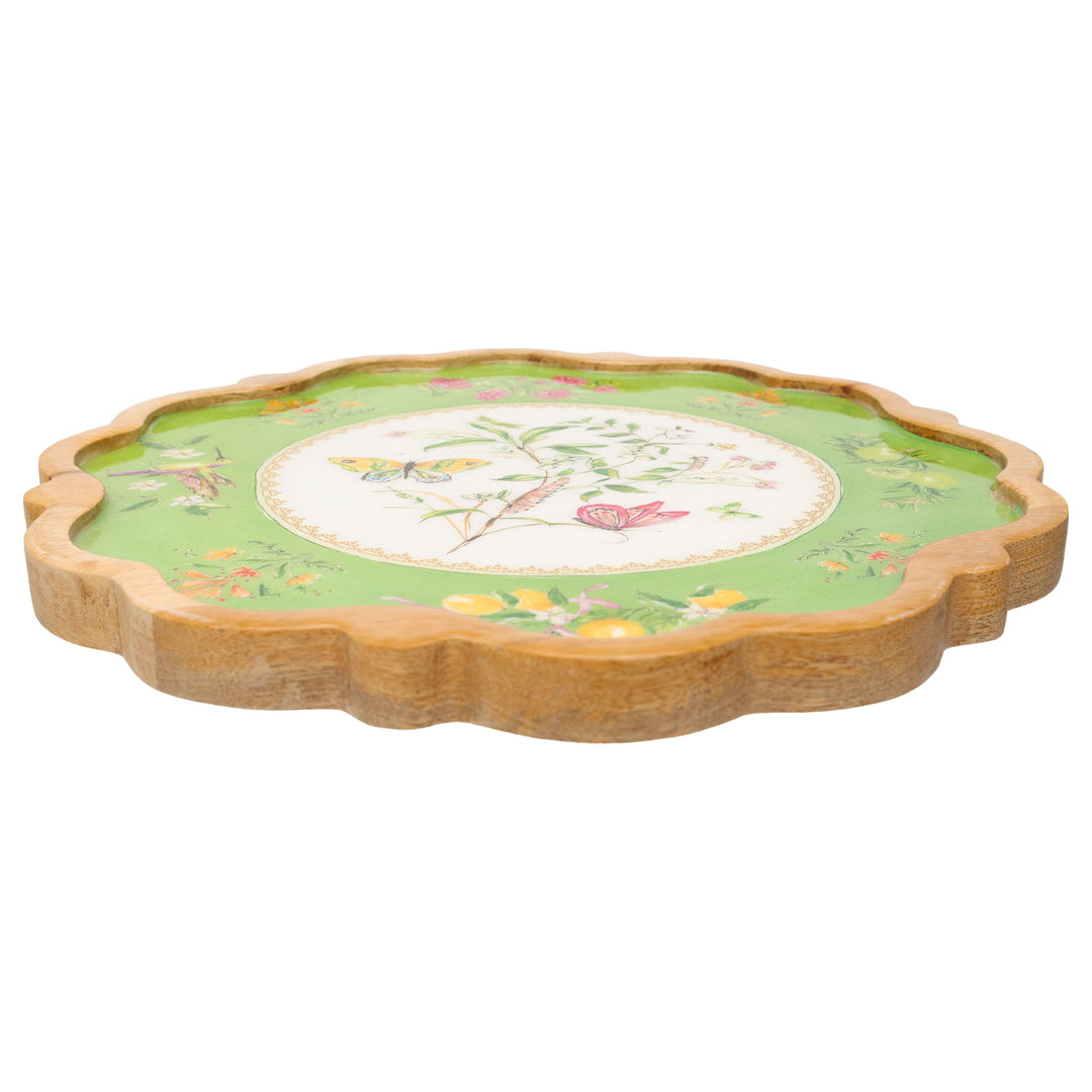 Garden Party Wavy Edge Platter