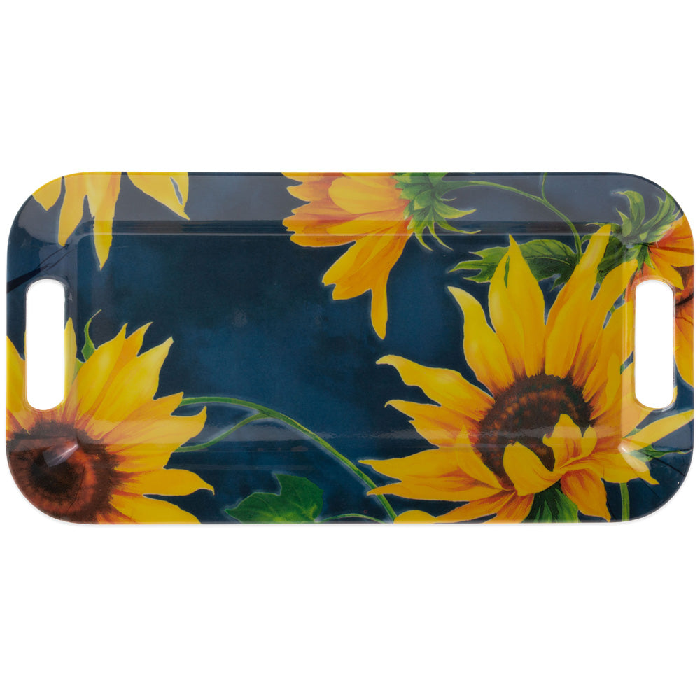 Sunshine Blue Melamine Tray