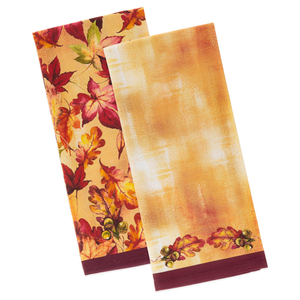 Bright Autumn Tea Towels (Set of 2)