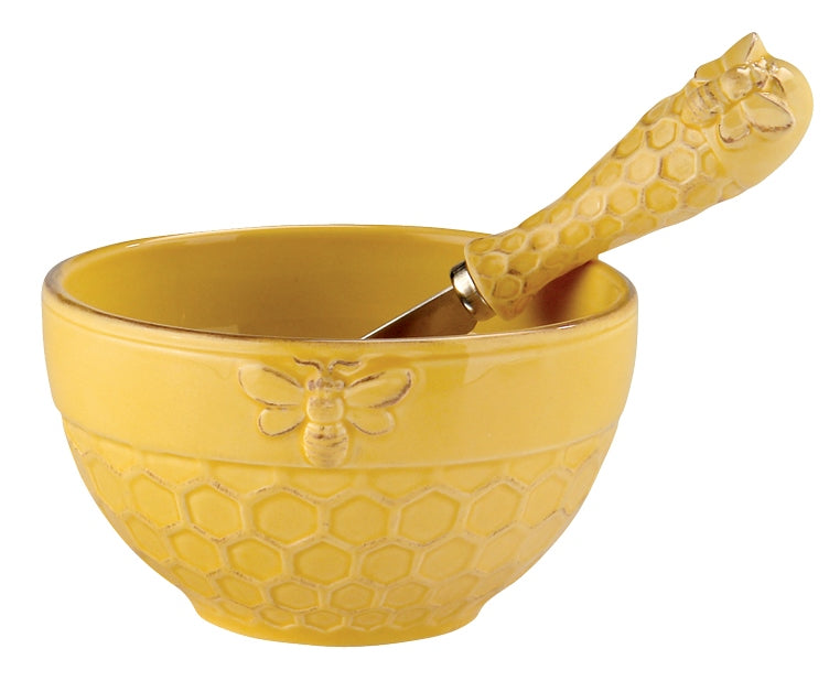 Bee Bowl and Spreader Set