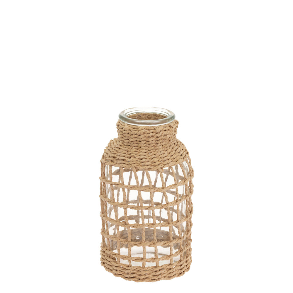 NAUTICAL ROPE VASE SM