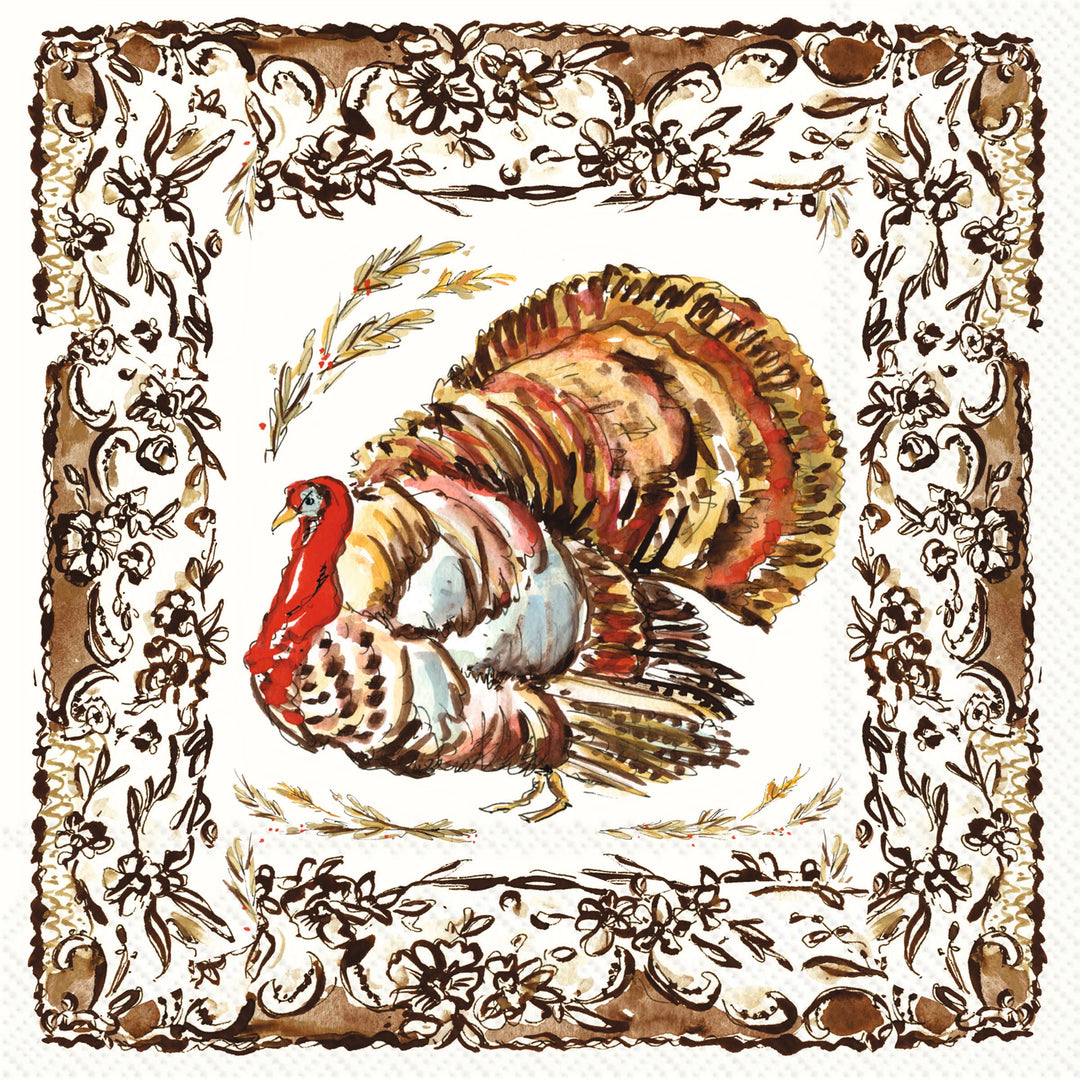 Turkey Collection Lunch Napkin