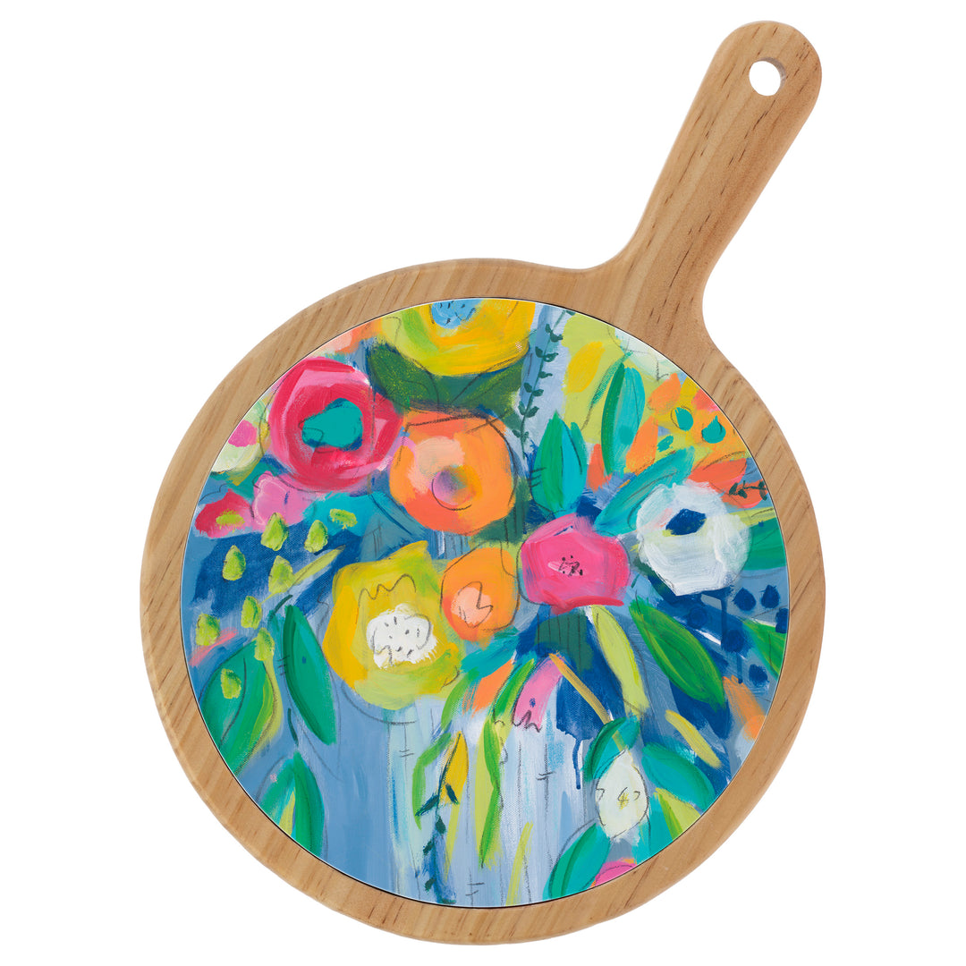 Cheerful Blossoms Cheeseboard