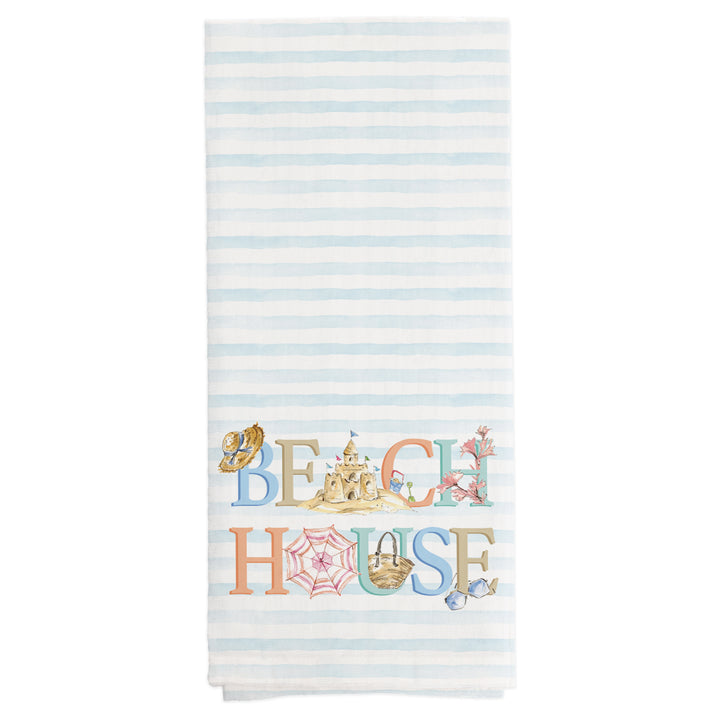 Beach House Tea Towels (Set of 2)