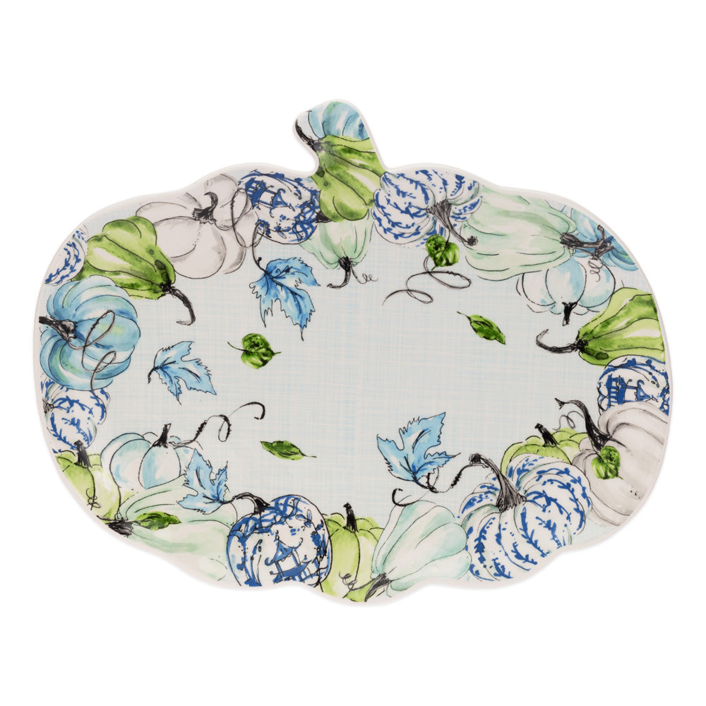 CHINOISERIE PUMPKINS PUMPKIN PLATE