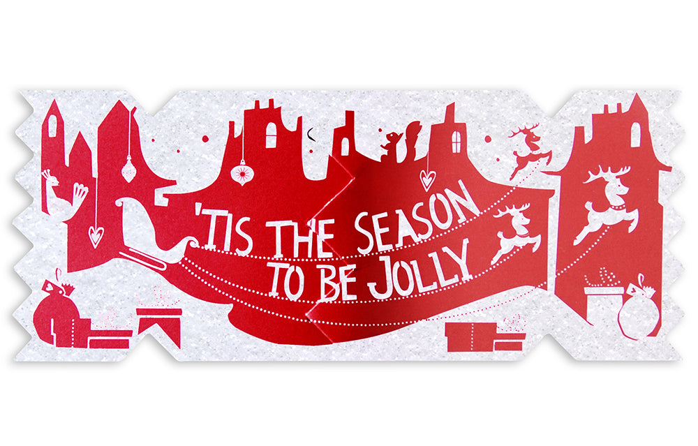 Christmas Dream Jolly Season Cracker Card