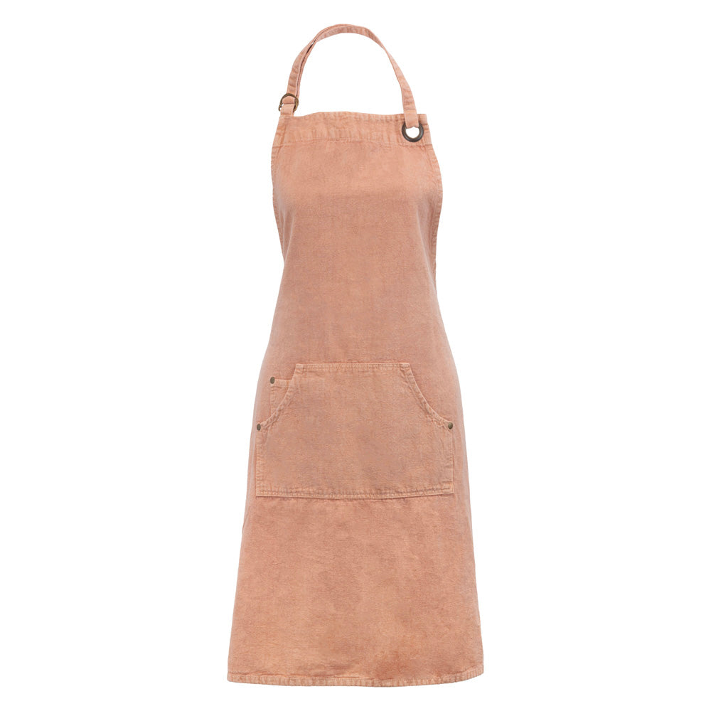 Terracotta Stonewashed Apron