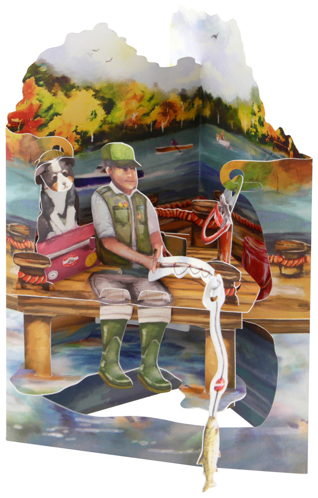 Fishing Display Card