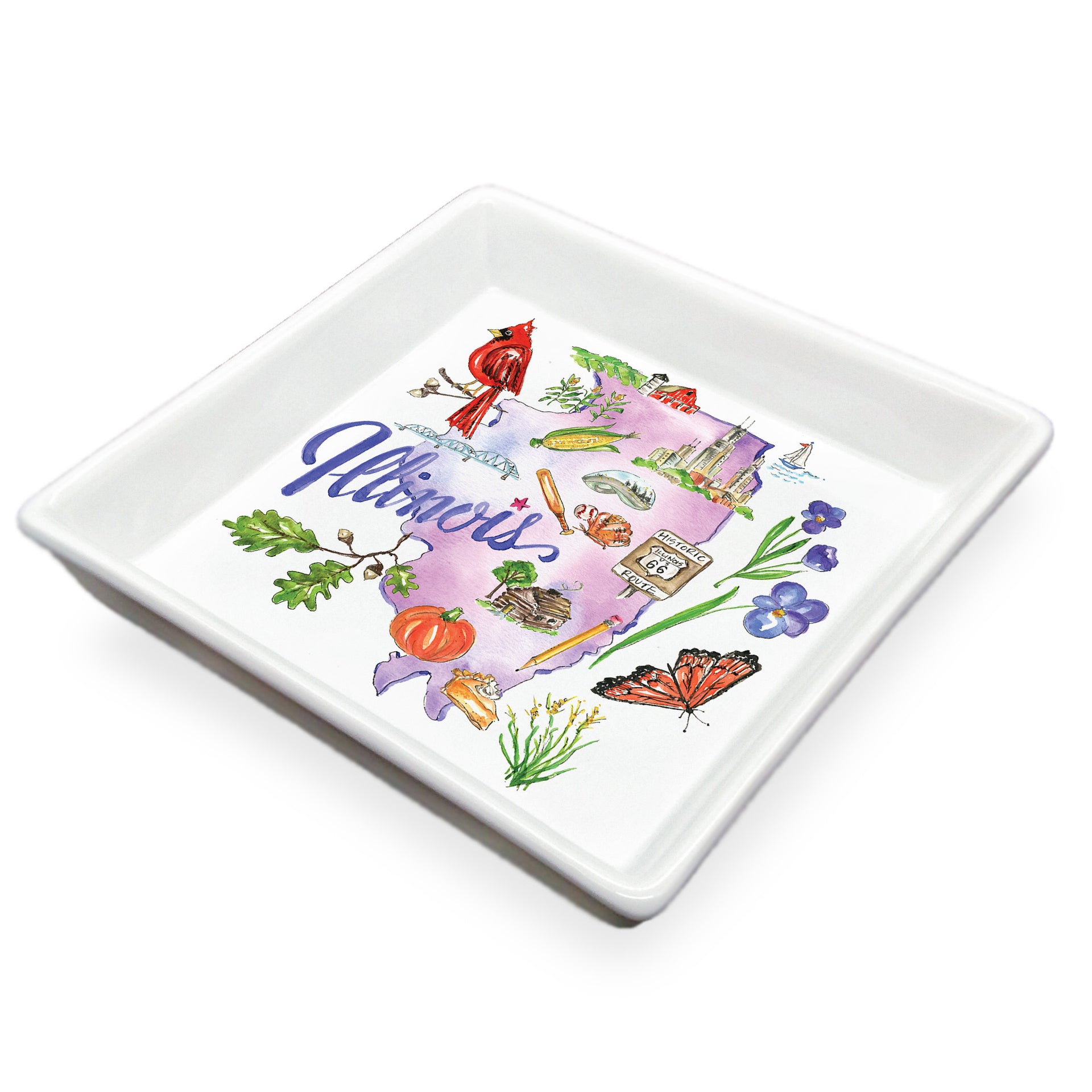 Illinois State Collection Caddy