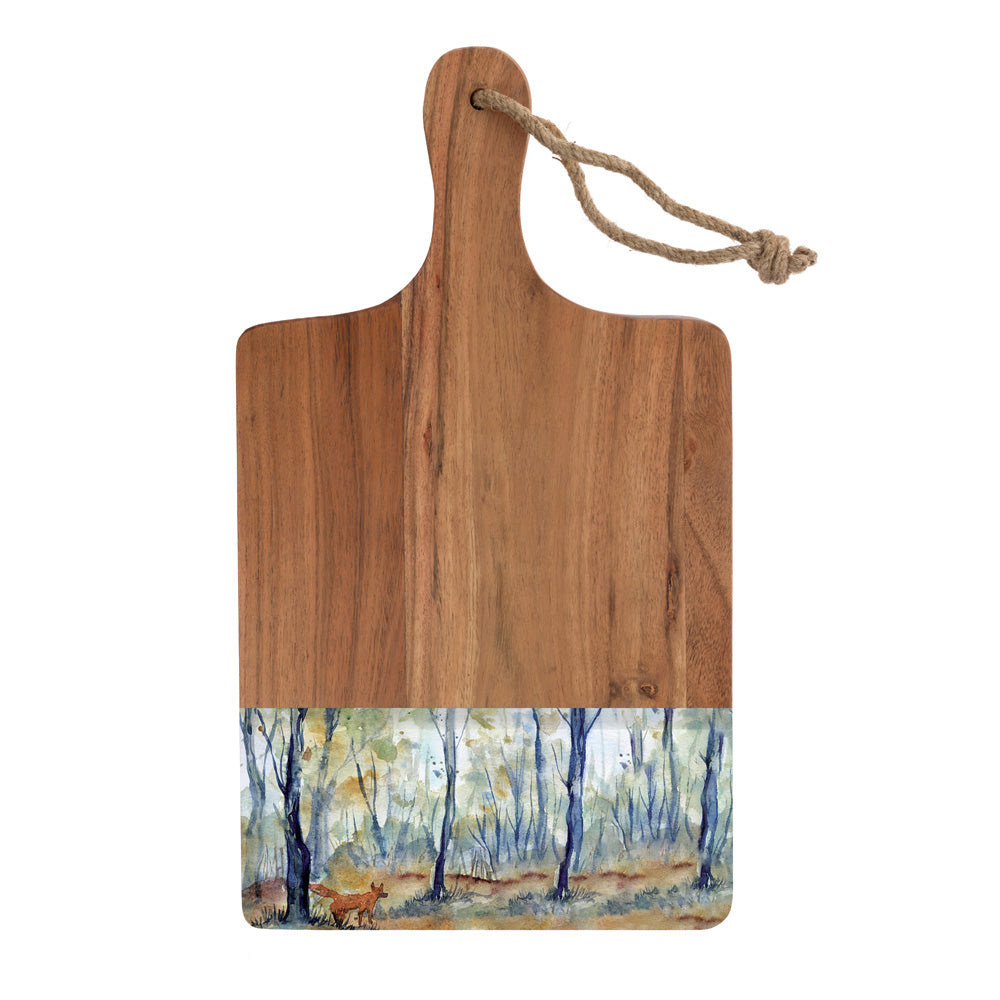 AMBER WOODS WOOD CUTTING BOARD