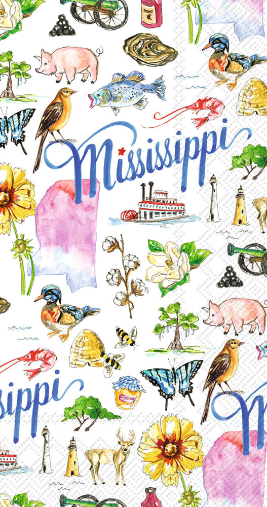 Mississippi State Collection Guest Towel