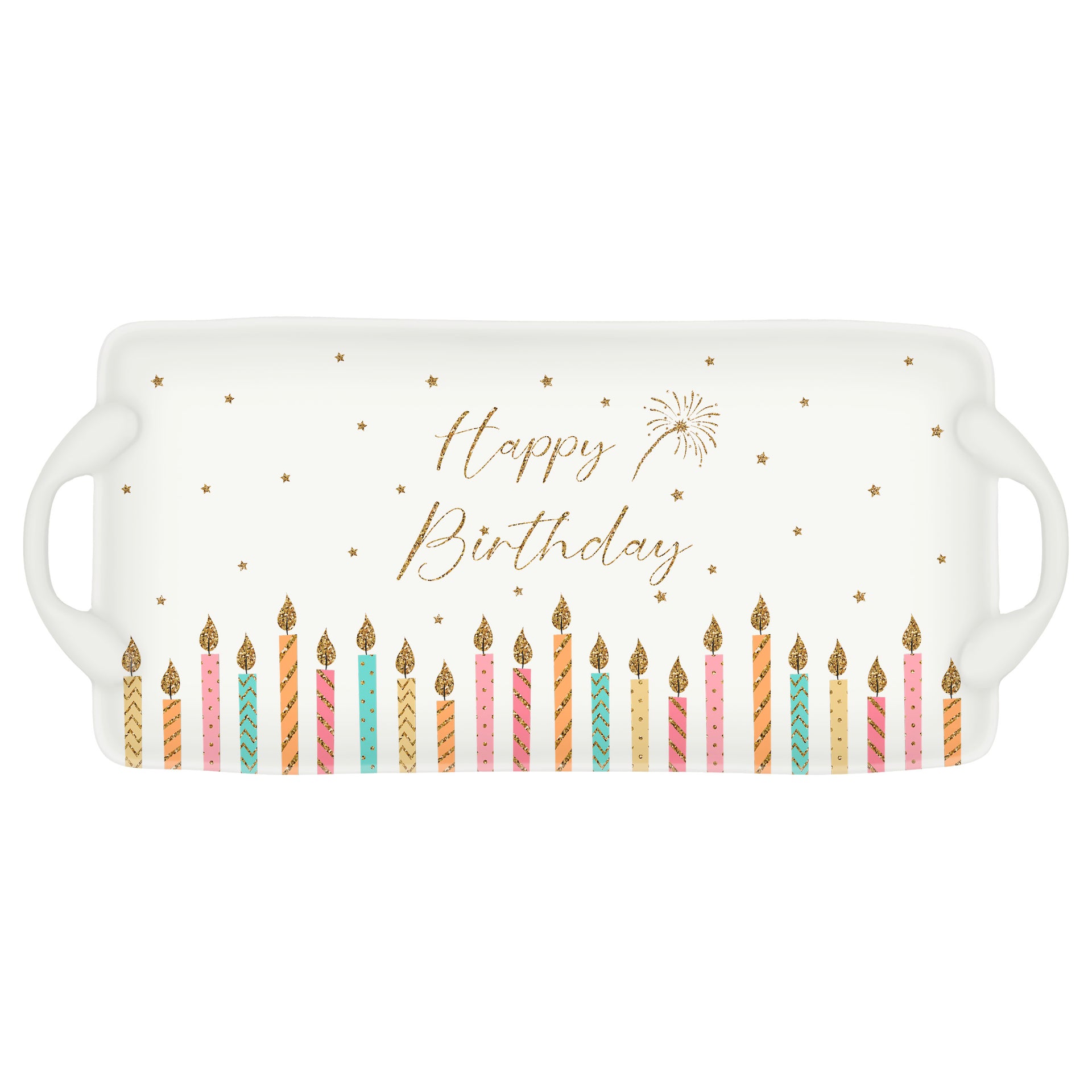Happy Candles Melamine Tray Small