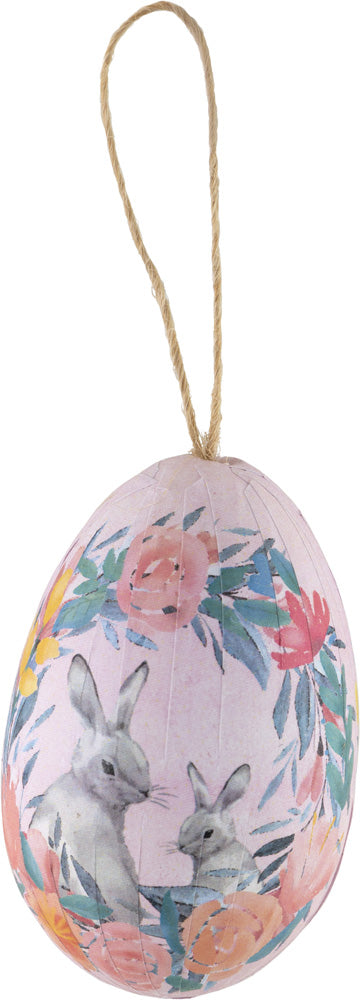 Floral Bunnies Bagged Eggs (Set of 12)