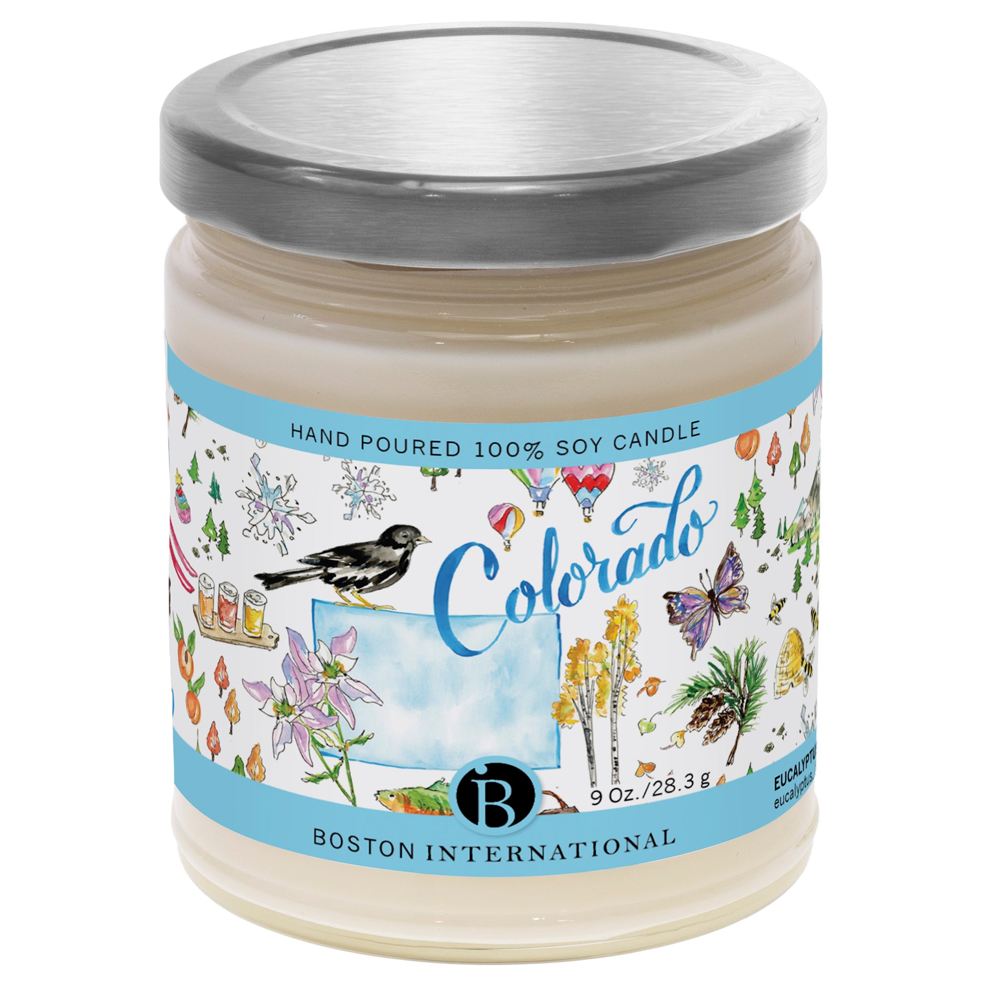 Colorado State Candle