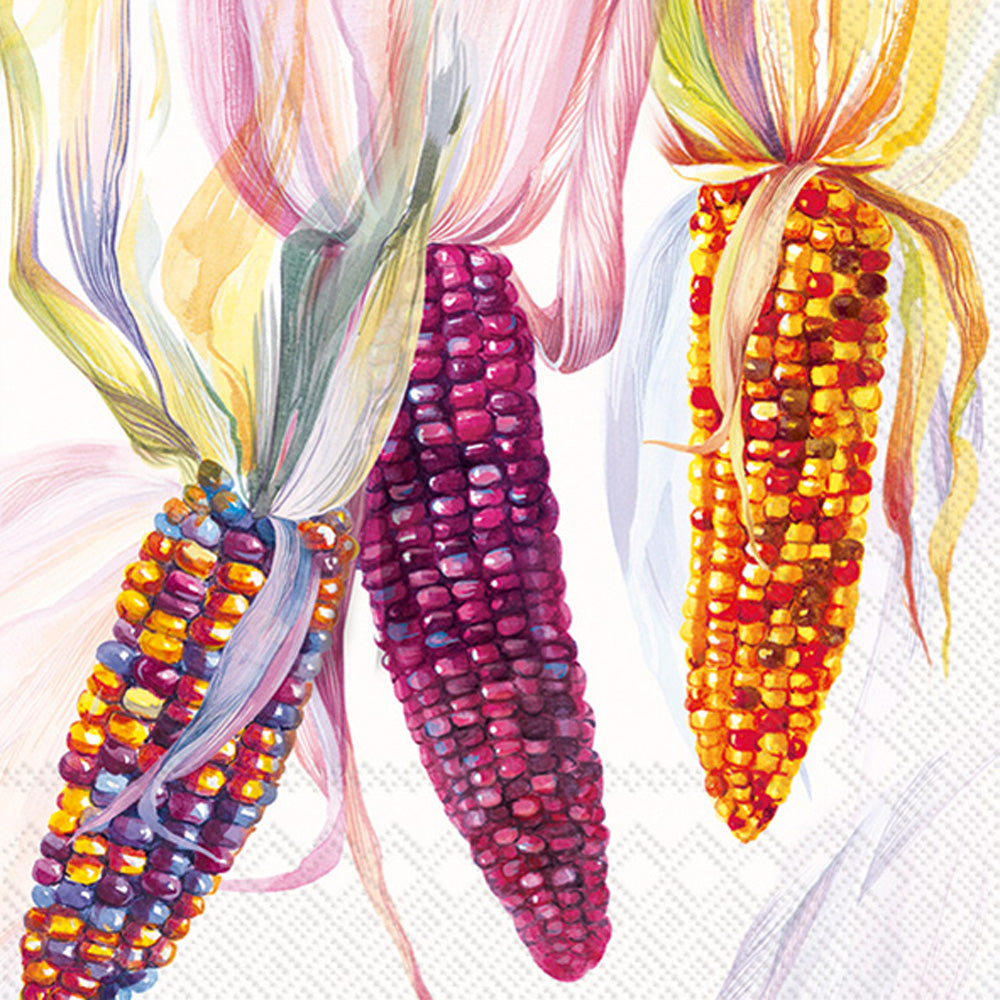 Colorful Corn Lunch Napkin