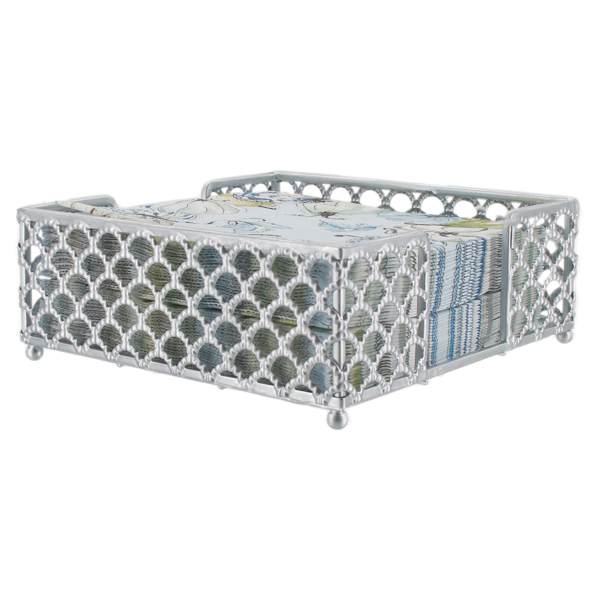 Scallop Lunch Caddy Silver