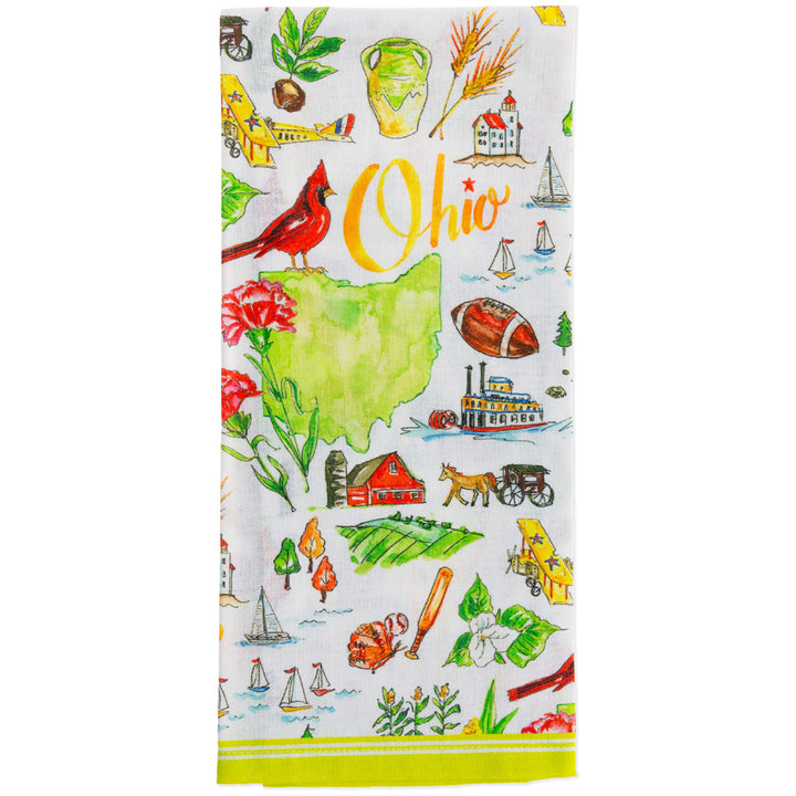 Ohio Tea Towels (Set of 2)