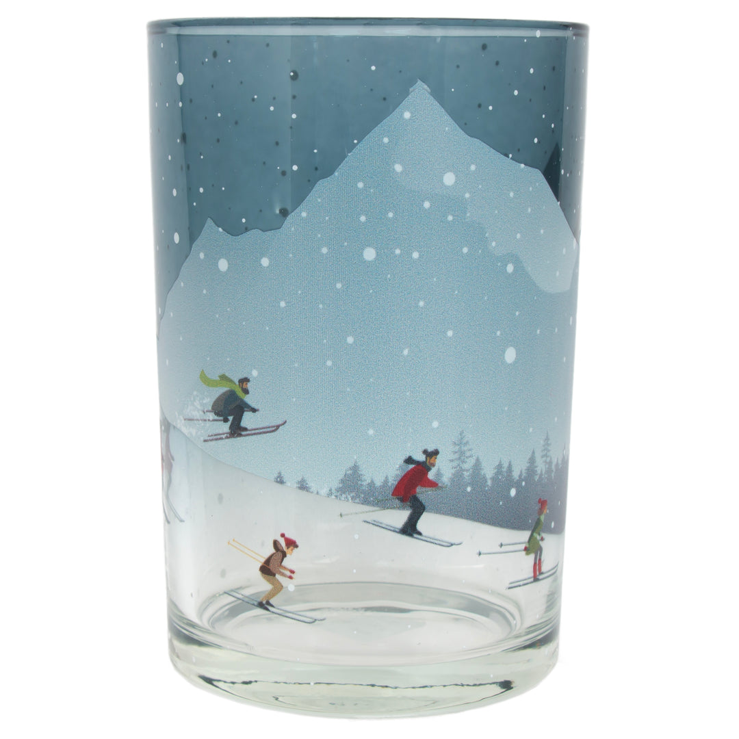 Down The Slope Candle Holder Large