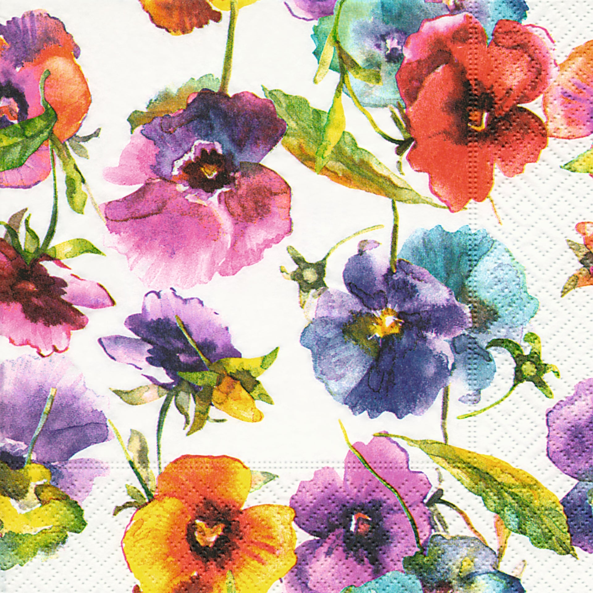 Talking Flowers Lunch Napkin