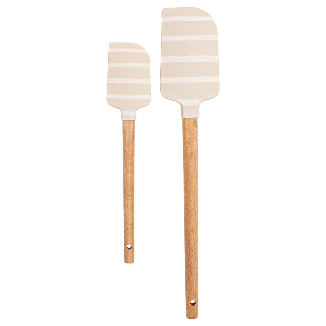 Tan Stripe Spatula (Set of 2)