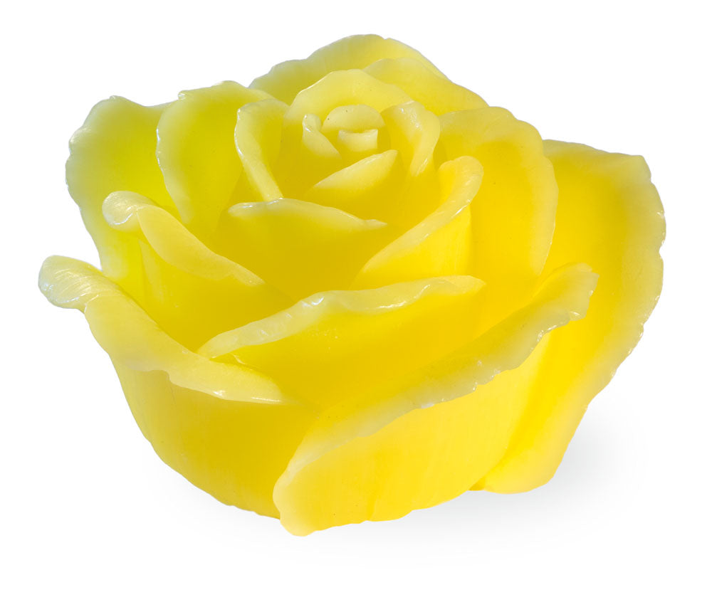 Yellow Rose Led Candle