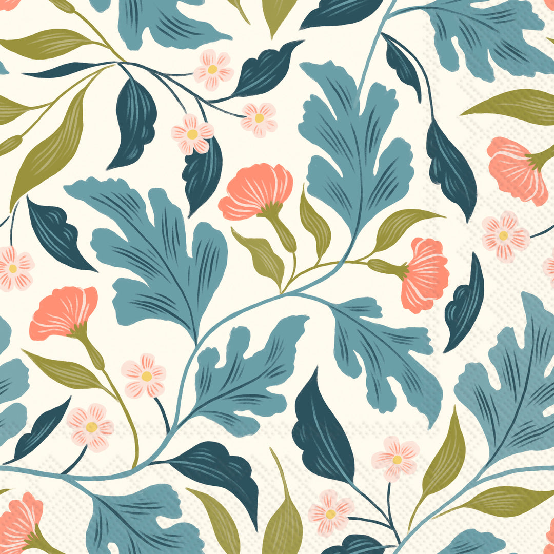 Graceful Flowers Lunch Napkin