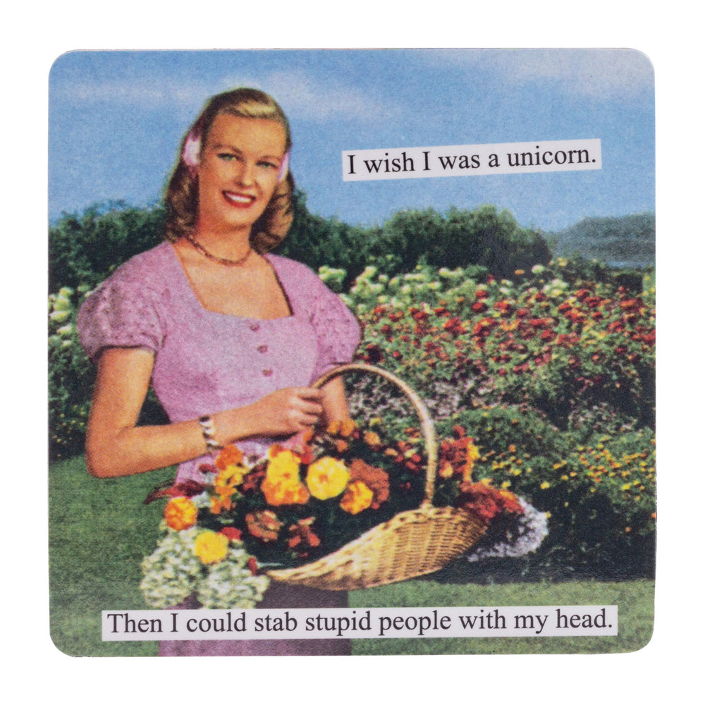 Anne Taintor Magnet Unicorn