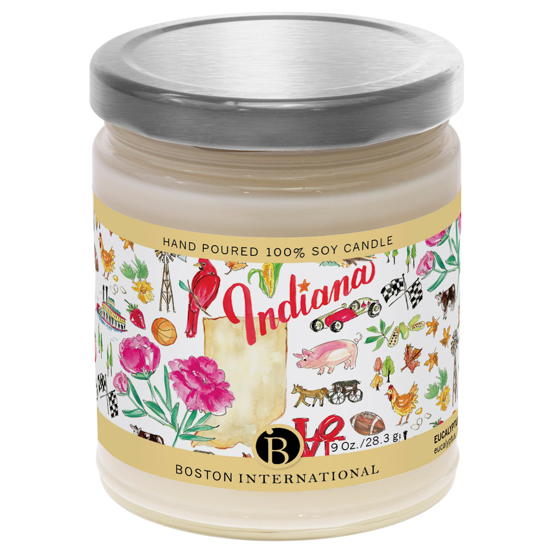 Indiana State Candle