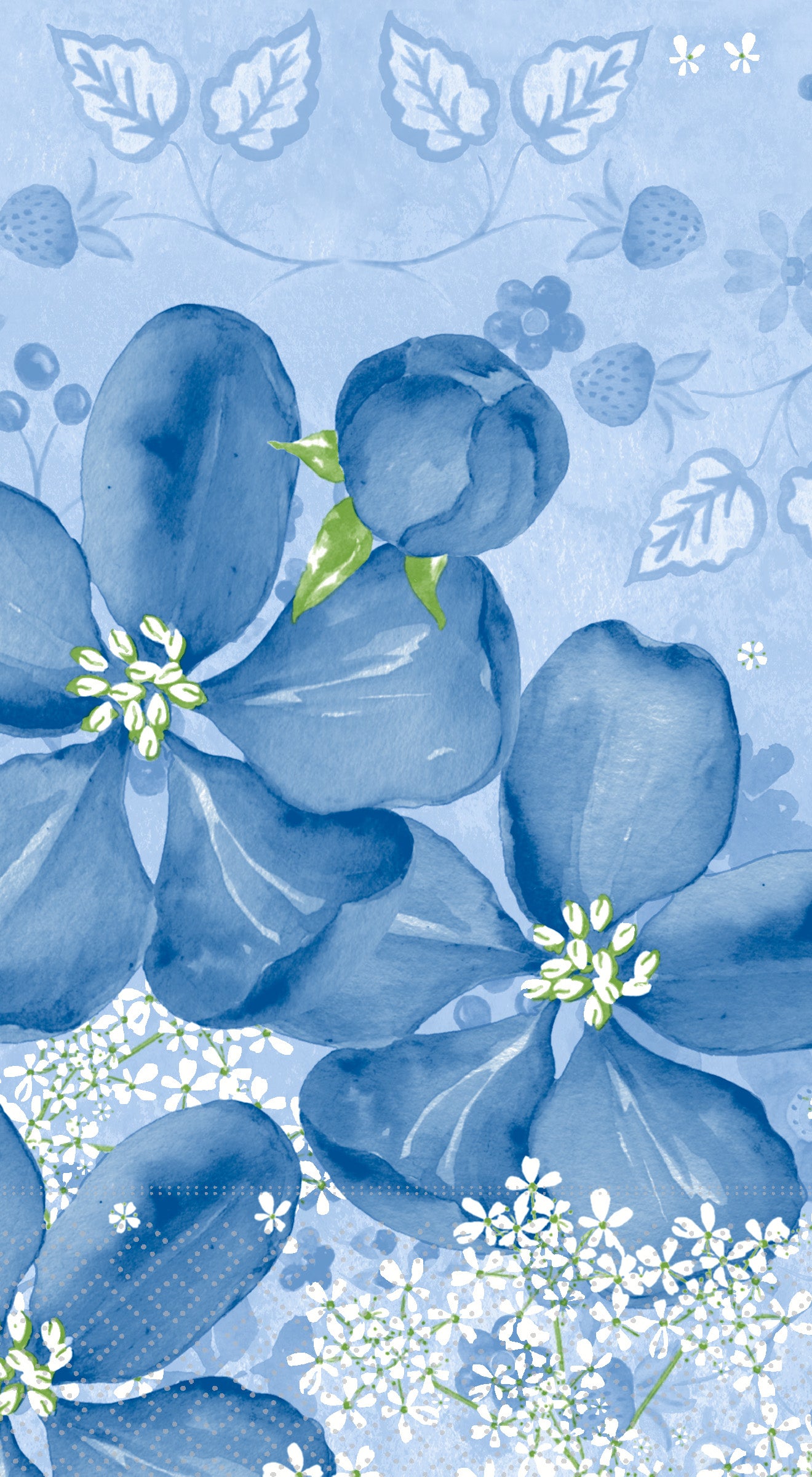 Tender Flowers Guest Towel