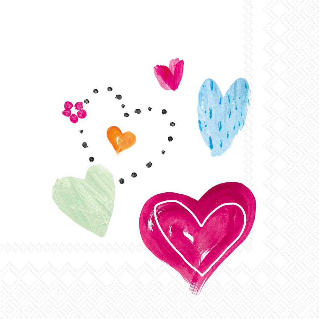 Joyful Love Cocktail Napkin