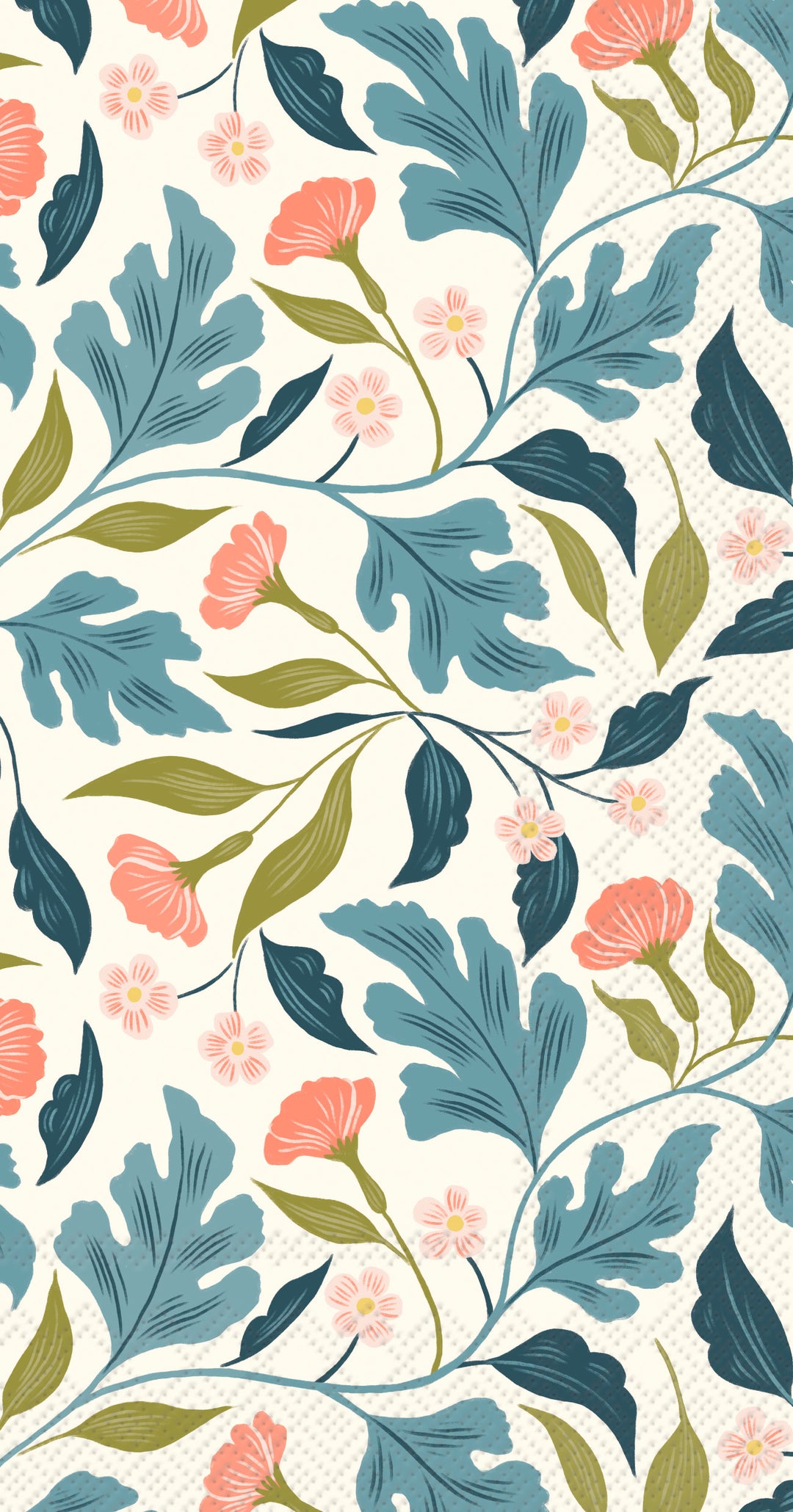 Graceful Flowers Guest Towel