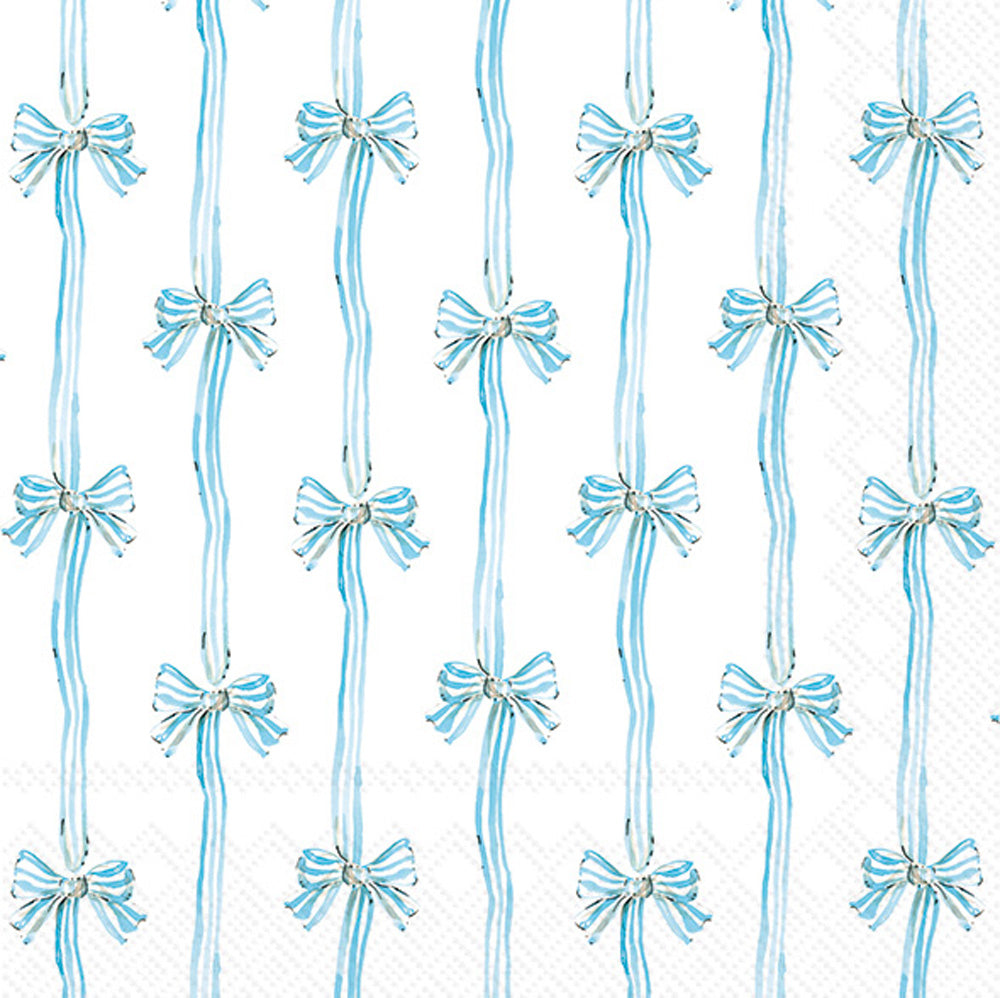 Baby Toile Lunch Napkin Blue