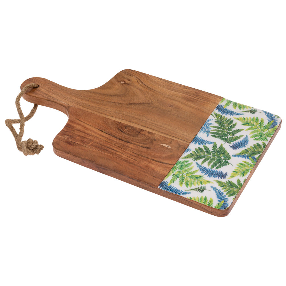 ARWEA WOOD CUTTING BOARD MANGO WOOD & ENAMEL