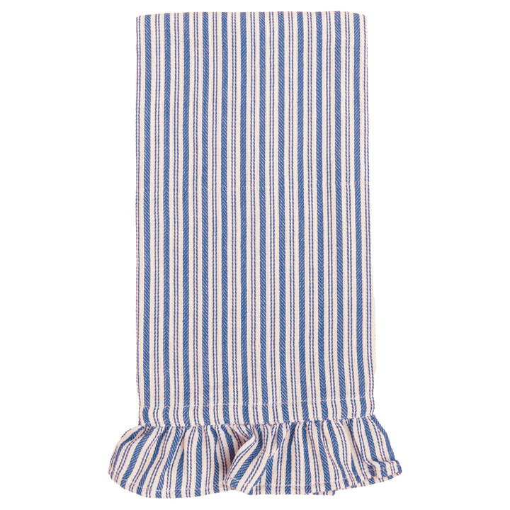 Blue Stripe Oven Mitt &amp; Tea Towel