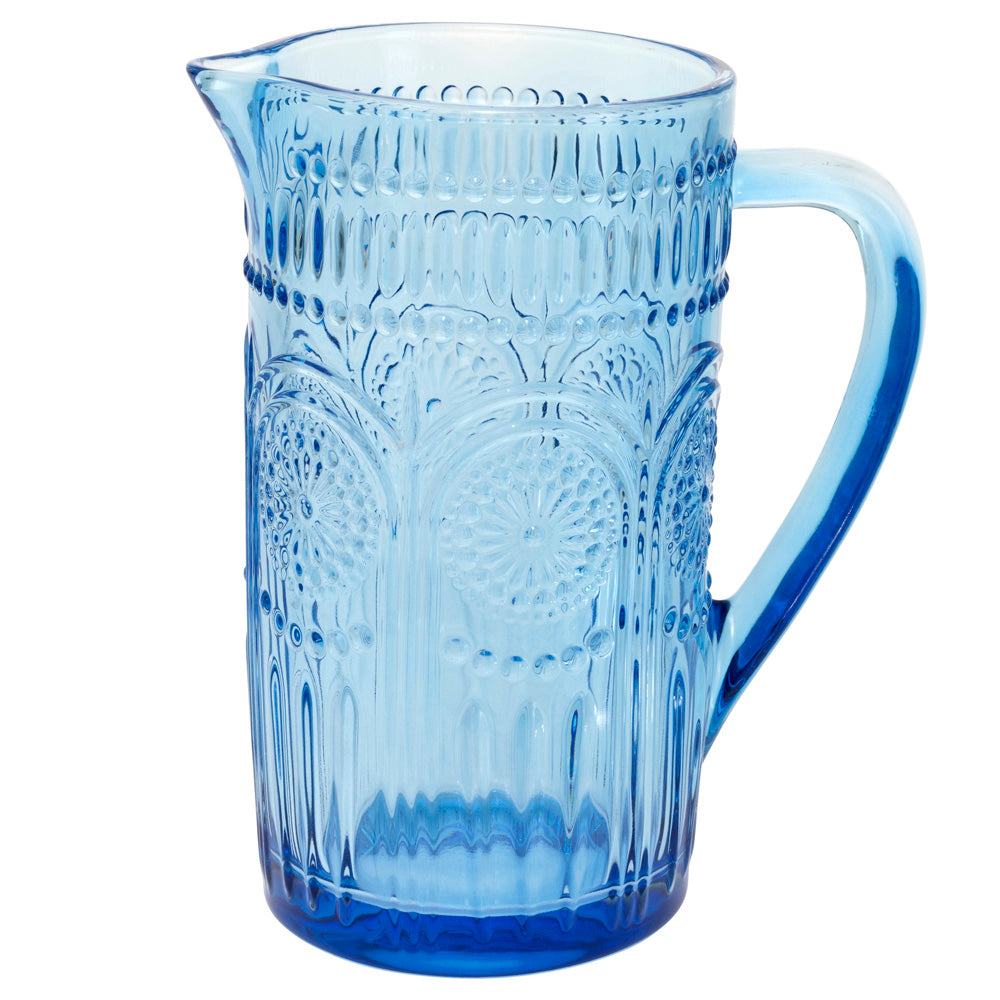 Sky Blue Codi Glass Pitcher