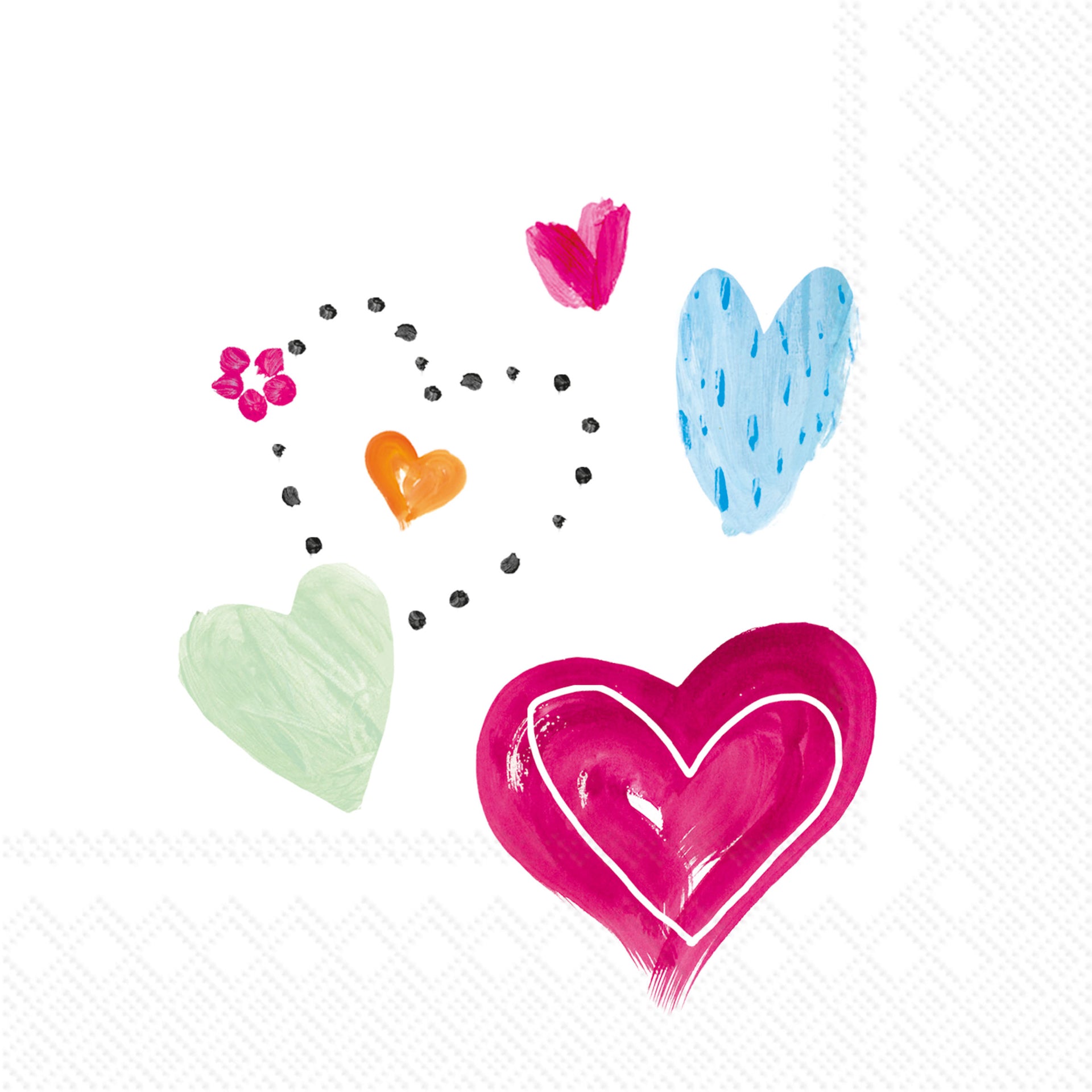 Joyful Love Cocktail Napkin