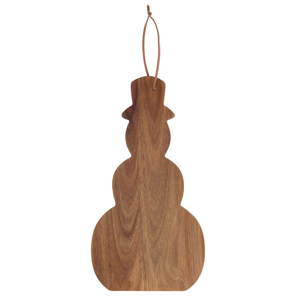 Snowman Serving Board